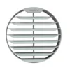 Решетка вентиляционная проходная в канал 132 мм (серая)