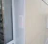 Монтаж бризера с выводом решетки на наружный откос